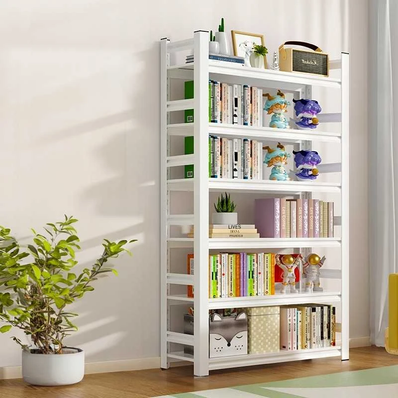 Rebiko Knygų spinta stovinti moderni spinta lentyna skandinaviško stiliaus 174 cm