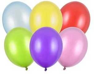 Party Deco Balionai stiprūs 30cm 100 vnt spalvoti