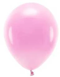 PartyDeco Ekologiški balionai "Pasteliniai rožiniai", 10vnt