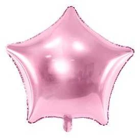 Party Deco Folinis balionas "Žvaigždė" 48cm rožinis