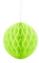 Party Deco Korėtas apvalus papuošimas 10cm 1 vnt salotinis