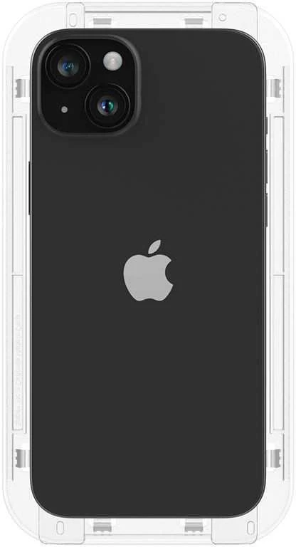 „Spigen Glass tR EZ Fit“ (privatumo) 2 vnt., skaidrūs – „Apple iPhone 16/15 Plus“