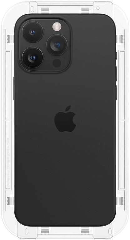 Spigen GLAS.TR EZ FIT Privacy – Apsauginis stiklas with privacy filter skirtas iPhone 15 Pro Max
