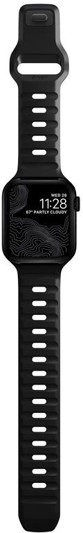 Apyrankė Nomad Sport Strap M/L, juodas - Apple Watch 49mm/46mm/45mm/44mm/42mm