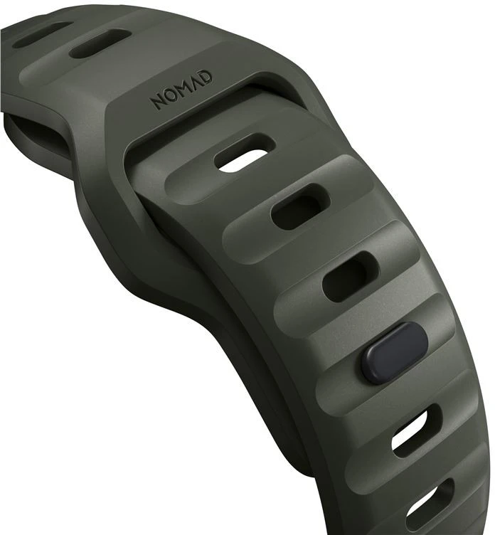 Apyrankė Nomad Sport Strap M/L, žalias - Apple Watch 49mm/46mm/45mm/44mm/42mm