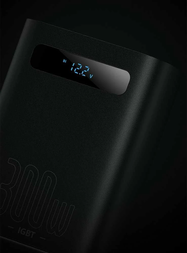 Power Inverteris Baseus 300W (220V CN/EU) - juodas