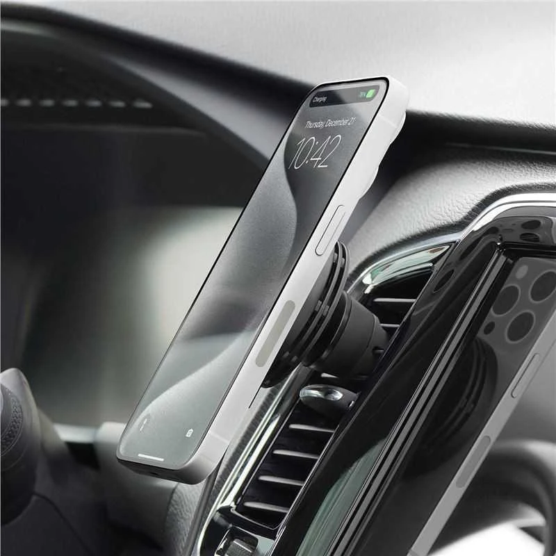Belaidis magnetinis automobilinis telefono laikiklis iOttie Velox MagSafe Qi2 Wireless Air Vent Mount