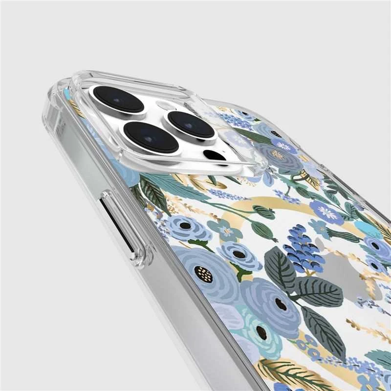 Dėklas Case Mate Rifle Party Co. Garden Party Mėlyna case, MagSafe - iPhone 15 Pro Max