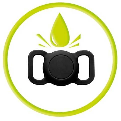 Dėklas Mobile Origin AirTag Apykaklė gyvūnams, juoda