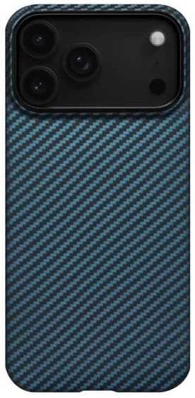 Dėklas Pitaka Ultra-Slim Case, Mėlyna/Pilkas - iPhone 17 Pro Max