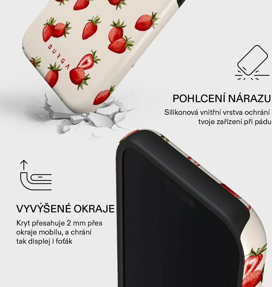 Blueo Burga Tough Magsafe dėklas, Freshly Picked - iPhone 17 Pro