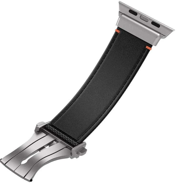 Spigen Klasikinis Fit dirželis, juodas - Apple Watch 49mm/46mm/45mm/44mm