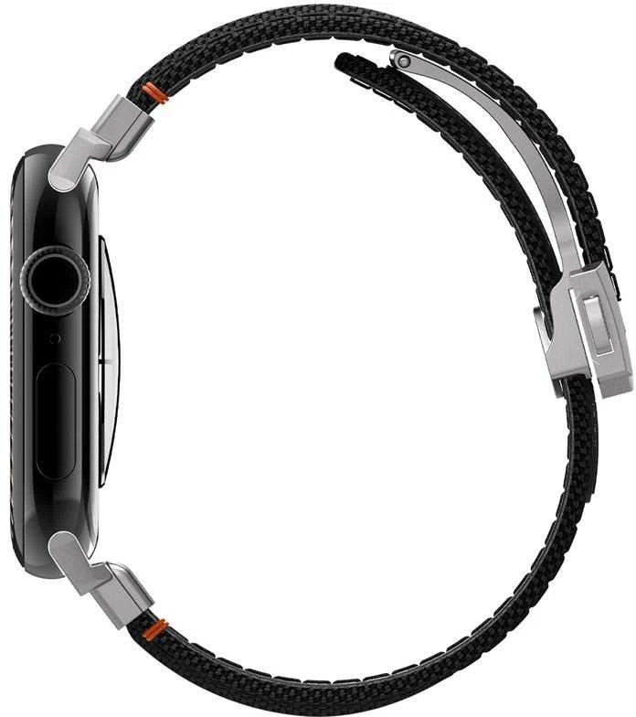 Spigen Klasikinis Fit dirželis, juodas - Apple Watch 49mm/46mm/45mm/44mm