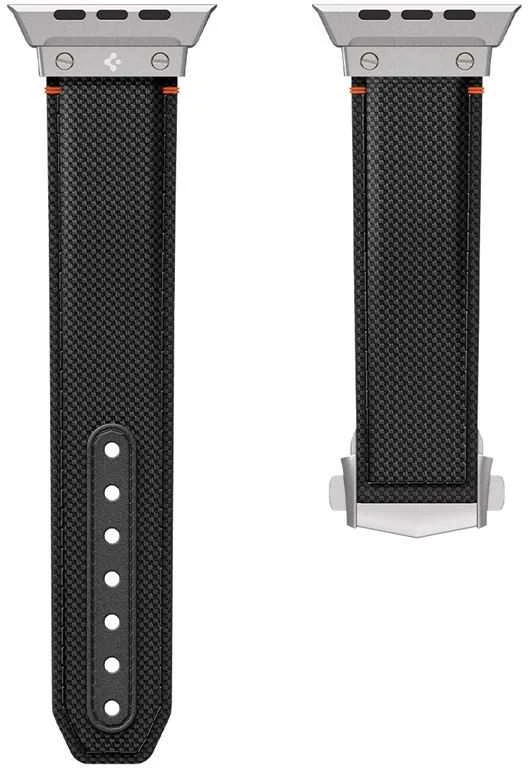 Spigen Klasikinis Fit dirželis, juodas - Apple Watch 49mm/46mm/45mm/44mm