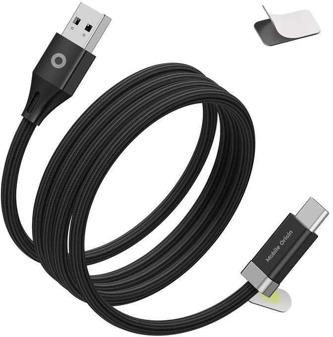 Mobile Origin 27 W magnetinis USB-C į USB-A 1,5 m CB6 maitinimo kabelis
