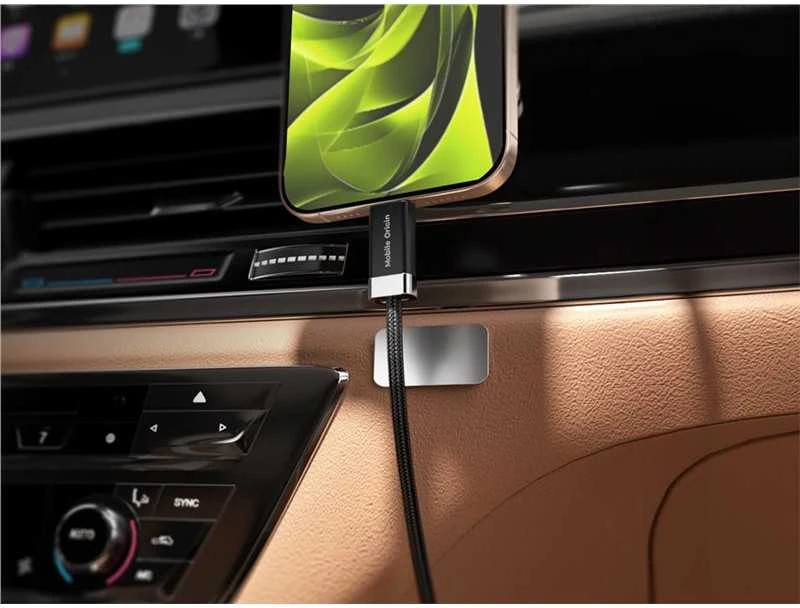 Mobile Origin 27 W magnetinis USB-C į USB-A 1,5 m CB6 maitinimo kabelis