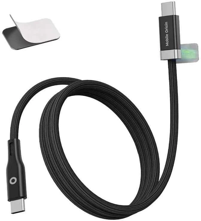 Mobile Origin 60W magnetinis USB-C į USB-C 1,5 m CB6 laidas