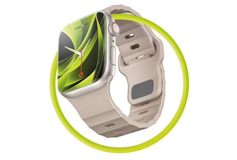 Mobile Origin dirželis III, šviesiai smėlio spalvos – „Apple Watch“ 49 mm / 46 mm / 45 mm / 44 mm