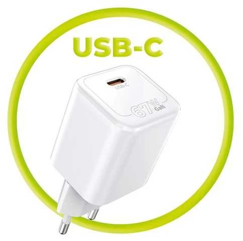 Įkroviklis Mobile Origin GaN 67W Super Charger Single USB-C PW6