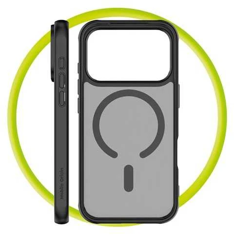 Dėklas Mobile Origin Exkluzivni Mobile Origin Hybrid MagSafe Case, matte juodas - iPhone 17 Pro