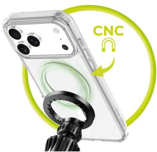 Mobile Origin Exkluzivni Mobile Origin Hibridinis „MagSafe“ dėklas, skaidrus – „iPhone 17 Pro Max“