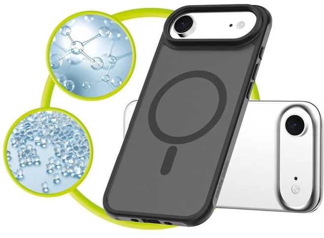 Mobile Origin Hibridinis „MagSafe“ dėklas, matinis juodas – „iPhone Air“