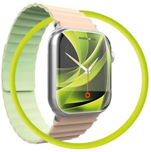 Mobile Origin Magnetinis laikrodžio dirželis II, rožinis/šviesiai žalias - Apple Watch 49mm/46mm/45mm/44mm