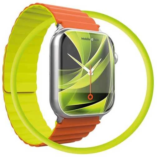 Mobile Origin magnetinis laikrodžio dirželis II, oranžinis/žalias - Apple Watch 49mm/46mm/45mm/44mm