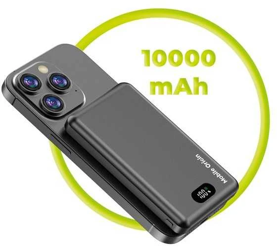 Mobile Origin Belaidė magnetinė įkrovioji baterija 10000mAh 3in1 PB8