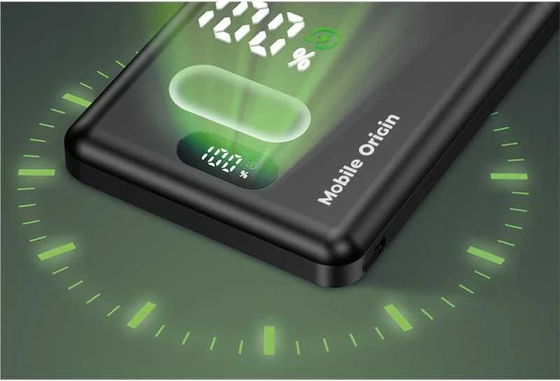 Mobile Origin Belaidė magnetinė įkrovioji baterija 10000mAh 3in1 PB8
