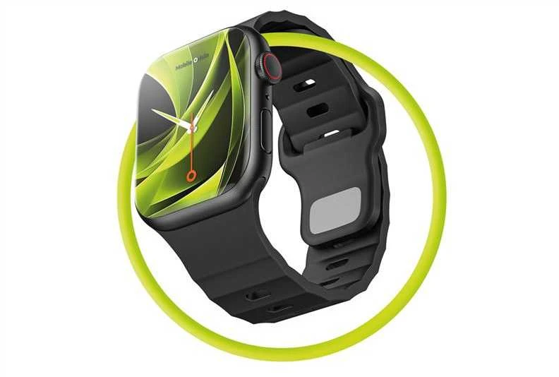 „Mobile Origin Strap III“, juodas - Apple Watch 49mm/46mm/45mm/44mm