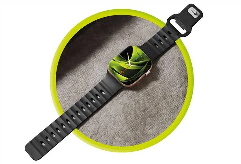 „Mobile Origin Strap III“, juodas - Apple Watch 49mm/46mm/45mm/44mm