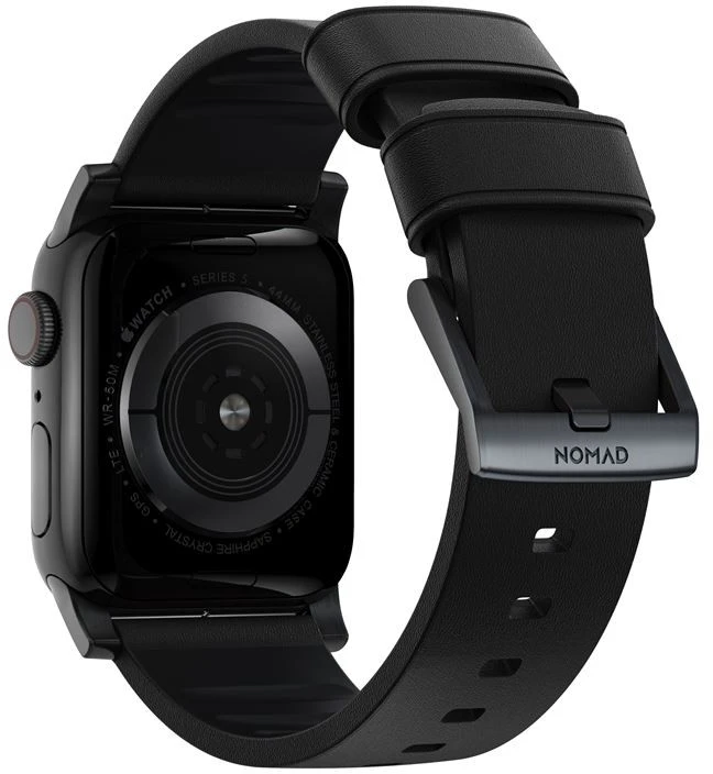 Dėklas Nomad Active Strap Pro, juodas - Apple Watch 49mm/46mm/45mm/44mm/42mm