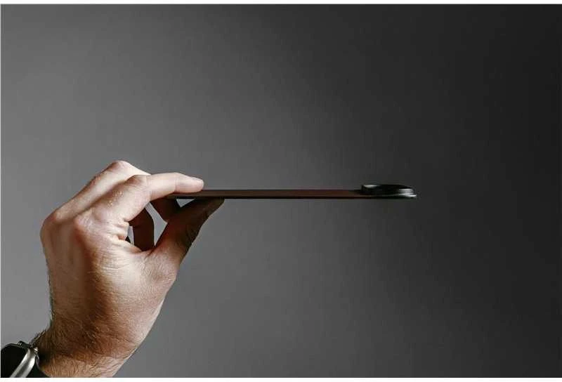„Nomad“ magnetinis odinis dėklas, kaimiško stiliaus rudas (Horween), „Magsafe“ – „iPhone 17 Pro Max“