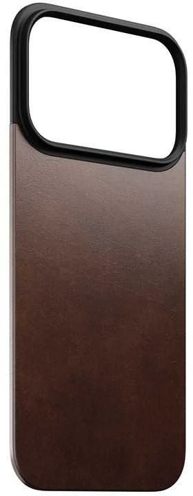 Dėklas Nomad magnetinis odinis dėklas, kaimiško stiliaus rudas (Horween), Magsafe - iPhone 17 Pro