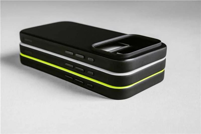 Dėklas Nomad Modern Case, vulcan juodas - iPhone 17 Pro