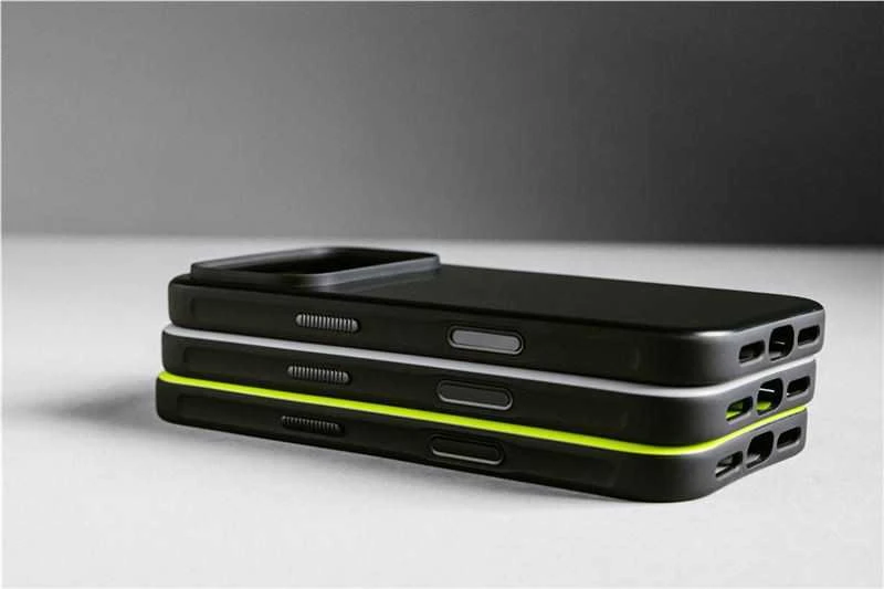 Dėklas Nomad Modern Case, vulcan juodas - iPhone 17 Pro