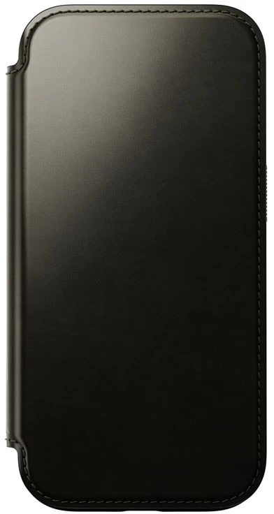 Dėklas Nomad Odinis Folio, žalias chromas - iPhone 16 Pro