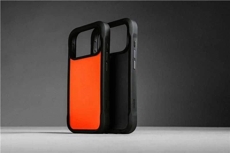 Dėklas Nomad Rugged Case, ultra oranžinis - iPhone 17 Pro