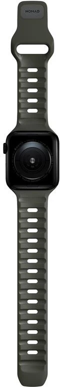 Dėklas Nomad sportinis dirželis M/L, žalias - Apple Watch 49 mm/46 mm/45 mm/44 mm/42 mm