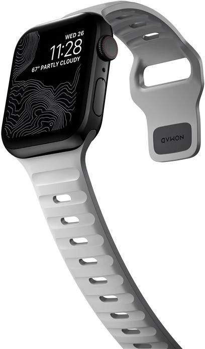 Nomad Sport apyrankė S/M, pilkos spalvos – Watch 42mm/41mm/40mm/38mm