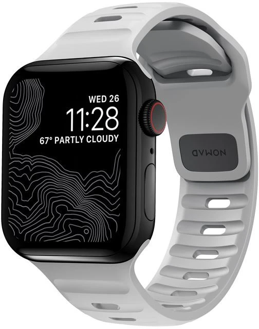Nomad Sport apyrankė S/M, pilkos spalvos – Watch 42mm/41mm/40mm/38mm