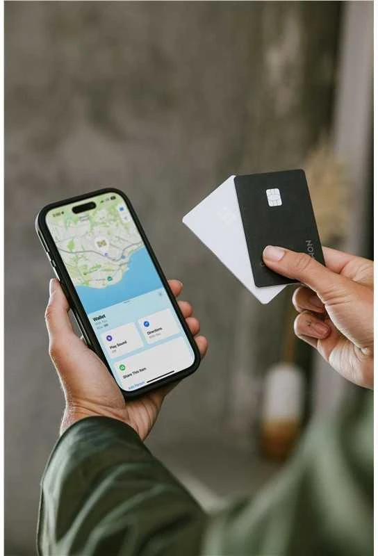 Nomad Tracking Card Pro - Find My, juoda