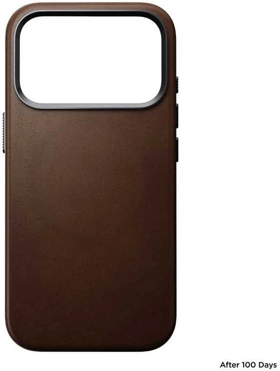 Dėklas Nomad Traditional Odinis dėklas, ruda - iPhone 17 Pro