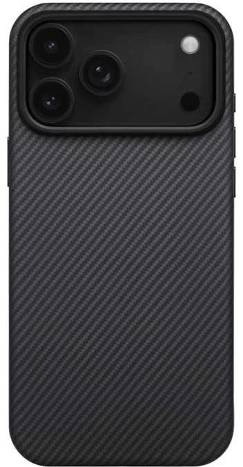 Dėklas Pitaka Aramid UltraGuard Case, Juodas/Pilkas - iPhone 17 Pro