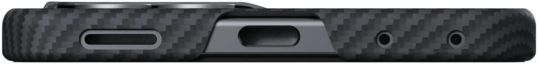 Dėklas PITAKA Edge Dėklas for Samsung Galaxy Z Flip8 juodos spalvos-pilkas