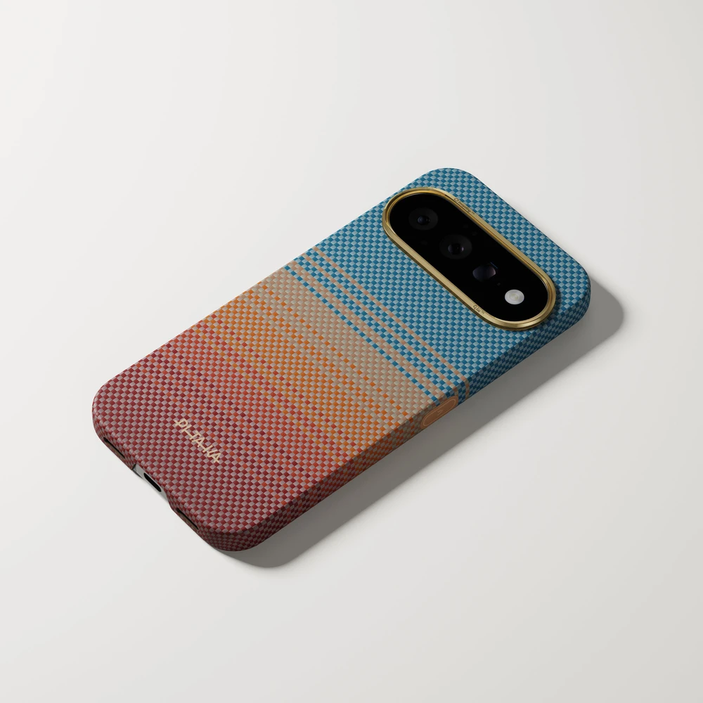Dėklai ir užvalkalai Pitaka Edge dėklas, California Dream Sunset 2.0 – Google Pixel 11 Pro XL