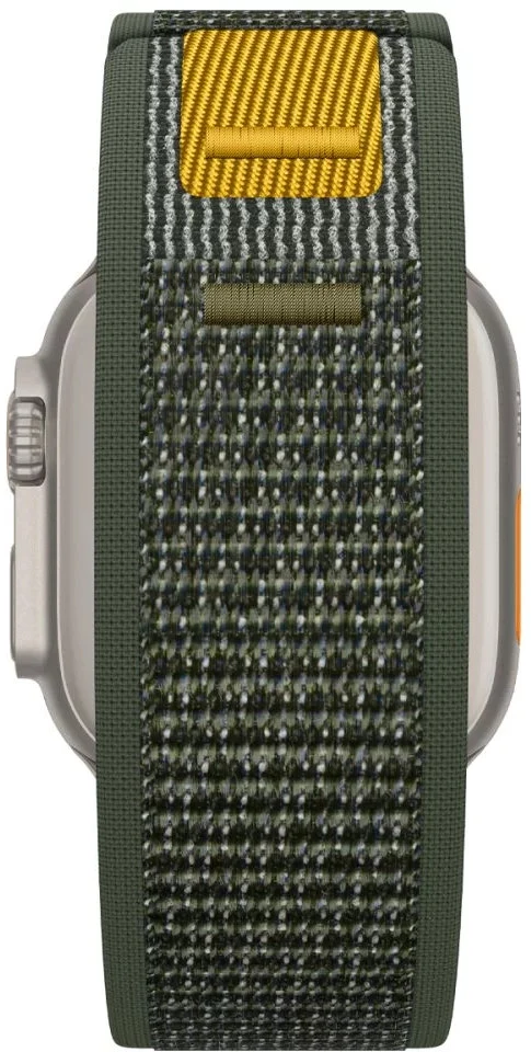 Žalia apyrankė Apple Watch 6 / 7 / 8 / 9 / 10 / SE / Ultra 1 / 2 ( 44 / 45 / 46 / 49 mm) laikrodžiui „Spigen Athlex Air”