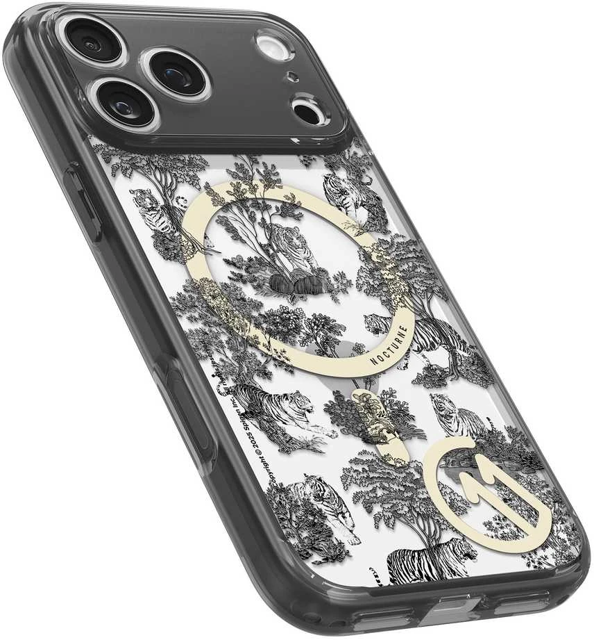 Dėklas „Spigen c11 Ultra Hybrid MagSafe“, naktinio matymo – „iPhone 17 Pro Max“