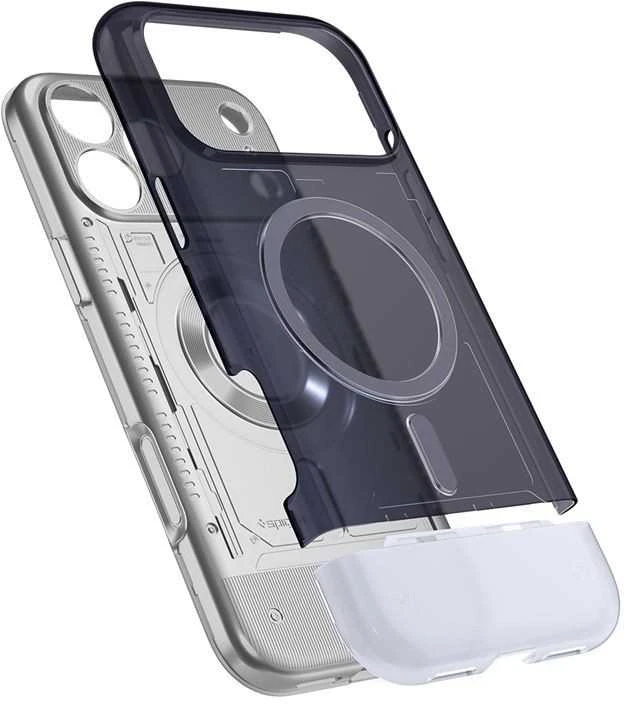 Dėklas Spigen Classic C1 MagSafe, graphite - iPhone 17 Pro